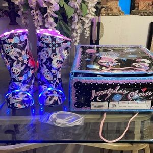 Irregular Choice Warp Speed Boots size 37/6